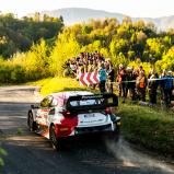 Die ausgewiesenen Zuschauerpunkte geben bei der Central European Rallye eine tolle – und sichere – Sicht auf die Action